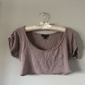 Cropped Vintage Bebe Sport Top